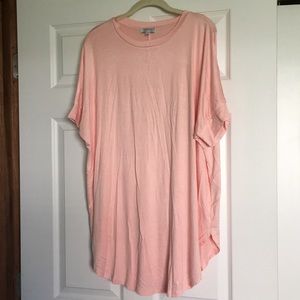 Pink tunic top